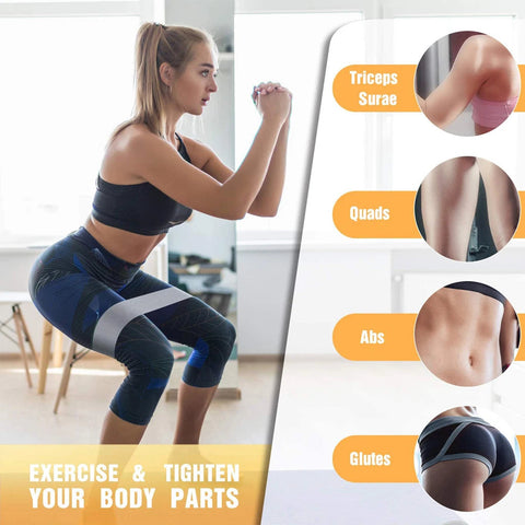 WOSWEIR 1/2/3PCS Elastic Rubber Bands Set for Women Men Fitness Gym Home Resistance Booties Band Hip Circle Expander Workout Zen fit plus