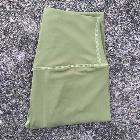 Solid Color Back Waist Pocket High Waist Yoga Legging Women Sport Cropped Pants Butter Athletic Gym Comprehensive Training Jog Zen fit plus