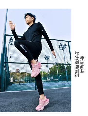 Men Sports Running Shoes Marathon Air Cushion Breathable Lightweight Comfortable Women Outdoor Athletic Sneakers Jogging Tenis - Zen Fit Plus