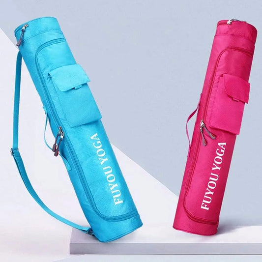 Gym Outdoor Large Capacity Waterproof Sports Bag Multifunction Pocket Yoga Mat Bag Carrier Knapsack Fitness Bag Yoga Mat Holder Zen fit plus