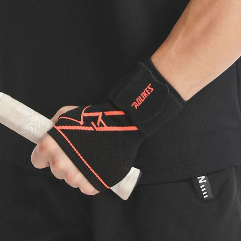 AOLIKES 1PC Wrist Guard Support Arthritis Gloves Sprain Band Elastic Bandage Wrist Protector Hand Brace Elastic Sports Wristband Zen fit plus