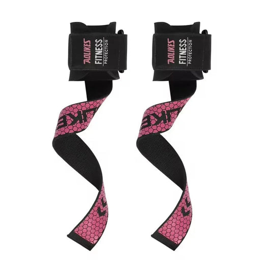 AOLIKES Weightlifting Wrist Straps Strength Training Adjustable Non-slip Gym Fitness Lifting Strap Wrist Support Grip Band Zen fit plus