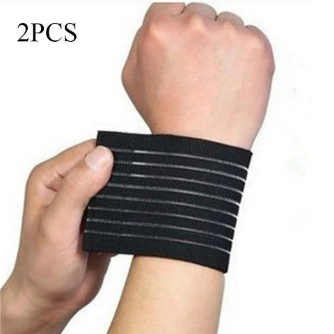 1/2 Pcs Sports Fitness Bracers Elastic Bandage Hand Wrist Strap Wrap Sport Wristband Adjustable Stretchy Wrist Protector Zen fit plus