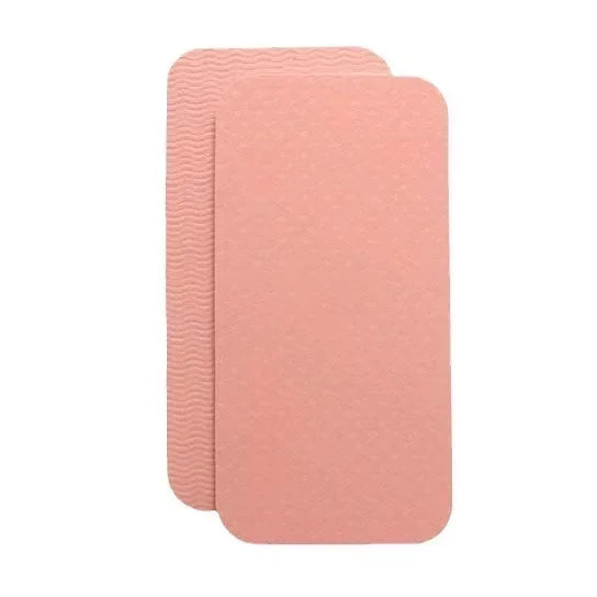 1Pair Non-slip Thick Yoga Mat Portable Small Exercise Mat Home Fitness Equipment Accessories Abdominal Wheel Assist Elbow Pads Zen fit plus