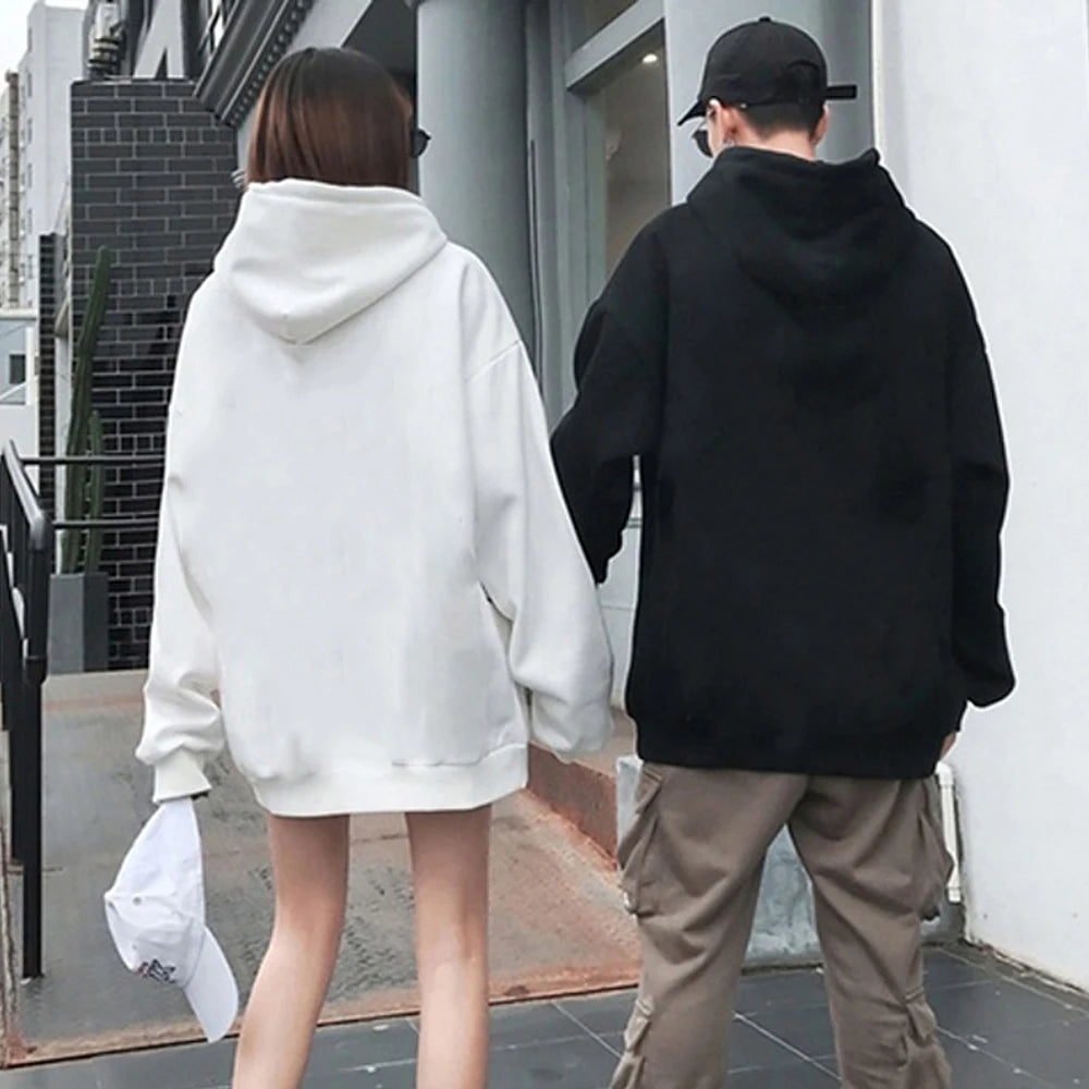 Men's and Women's Solid Color Pocket Hoodies Sports Fitness Sweatshirts Fashionable Casual Pullovers Multi Color Zen fit plus