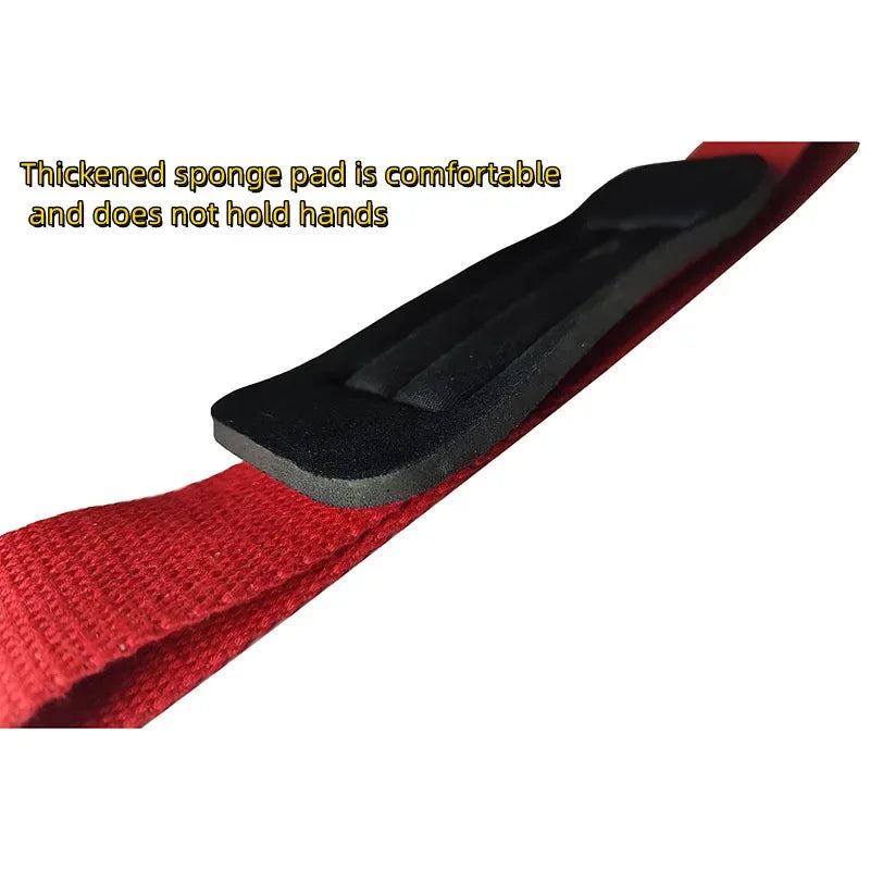 Gym Lifting Straps Barbell Deadlift Booster Belt Fitness Anti-slip Hand Wraps Wrist Straps Fitness Training Auxiliary Belt - Zen Fit Plus