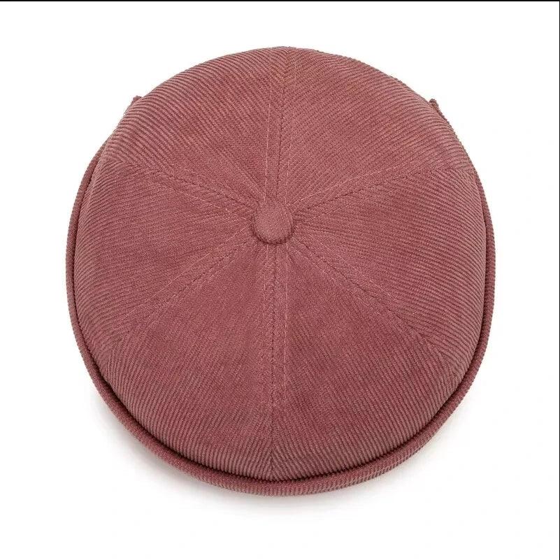 New Four Seasons Hats, Tide Melon Skin Hats, Beanie Landlord Hats, Spring And Autumn Versatile Hip Hop Hats, Round Hats, Casual - Zen Fit Plus