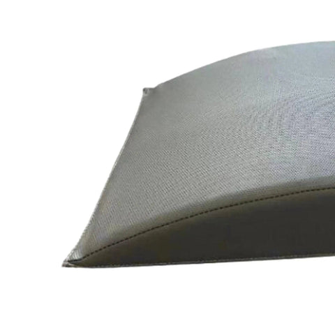 Ab Exercise Mat PU Leather Padded Abdominal Core Trainer Mat Curved Back Support Zen fit plus