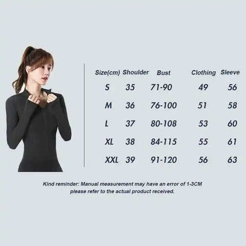 Women Sport Jackets Zipper Yoga Coat Clothes Quick Dry Fitness Jacket Running Hoodies Thumb Hole Sportwear Gym Workout Top - Zen Fit Plus