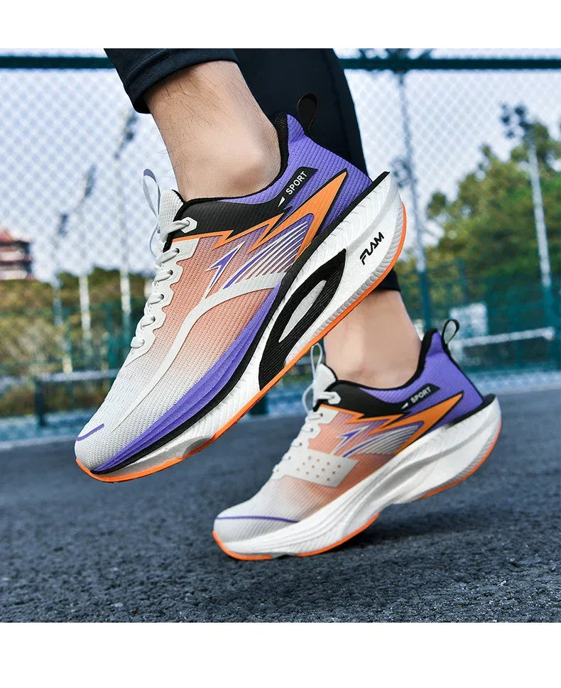 Men Sports Running Shoes Marathon Air Cushion Breathable Lightweight Comfortable Women Outdoor Athletic Sneakers Jogging Tenis - Zen Fit Plus