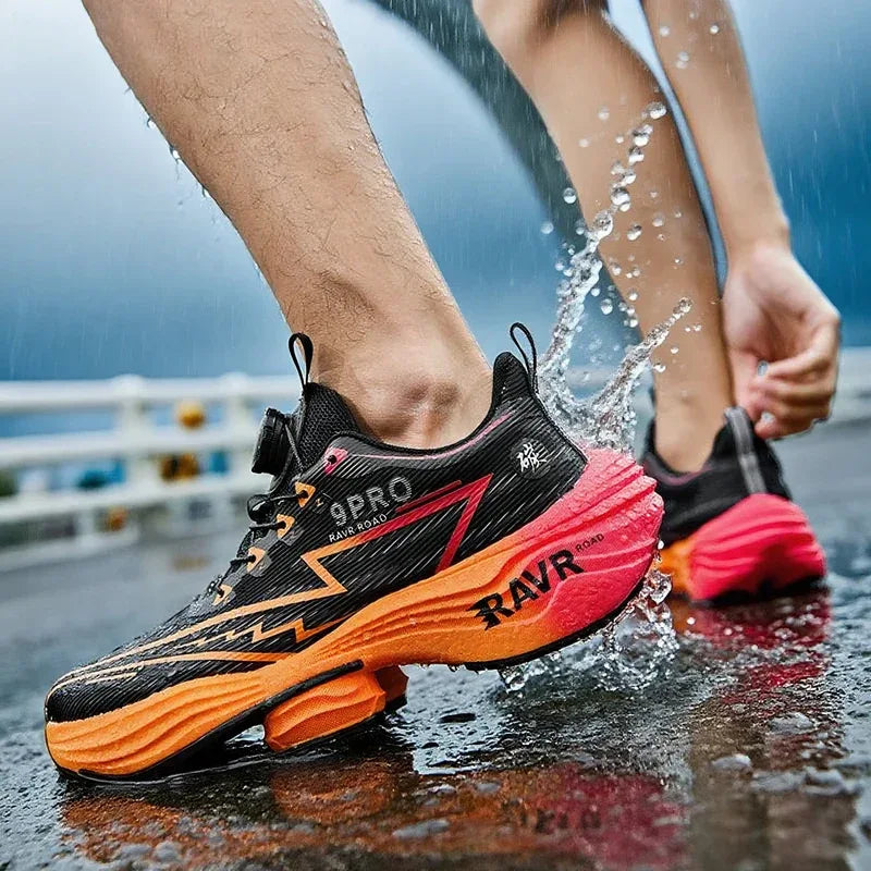 2025 New Men's Running Shoes Cushioning Carbon Plate Racing Marathon Athletic Shoes Comfortable Non-slip Sports Tennis Shoes - Zen Fit Plus