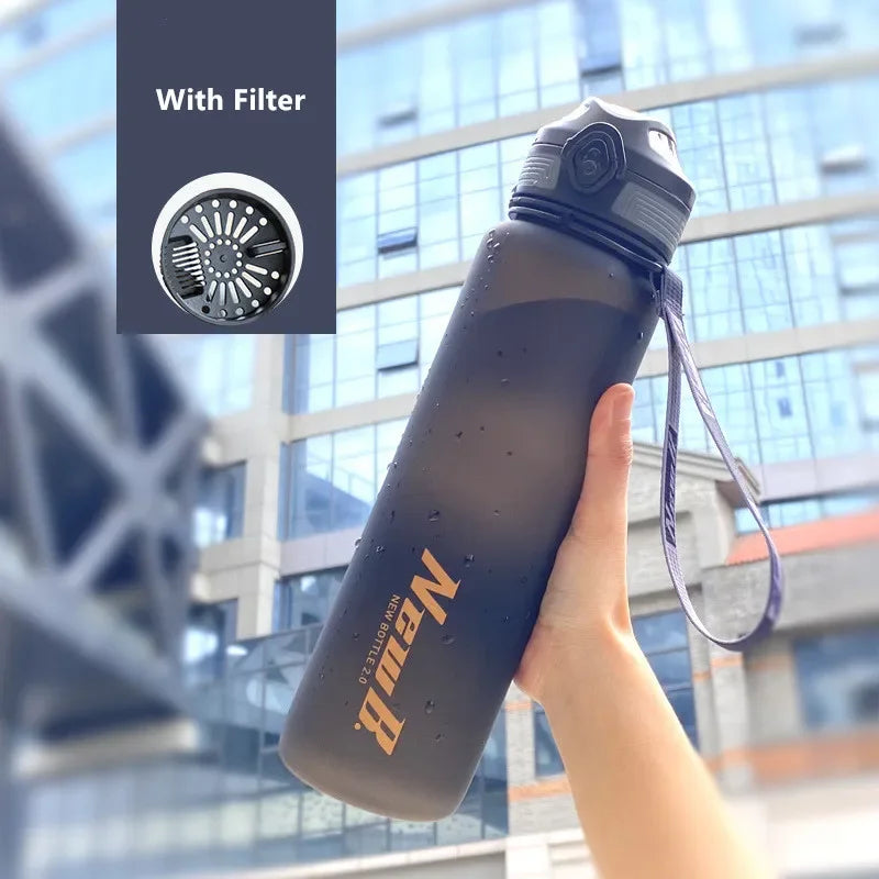 1000ml/1500ml High Quality Tritan Material Water Bottle Portable Durable Gym Fitness Outdoor Sport Drinking Bottle Zen fit plus