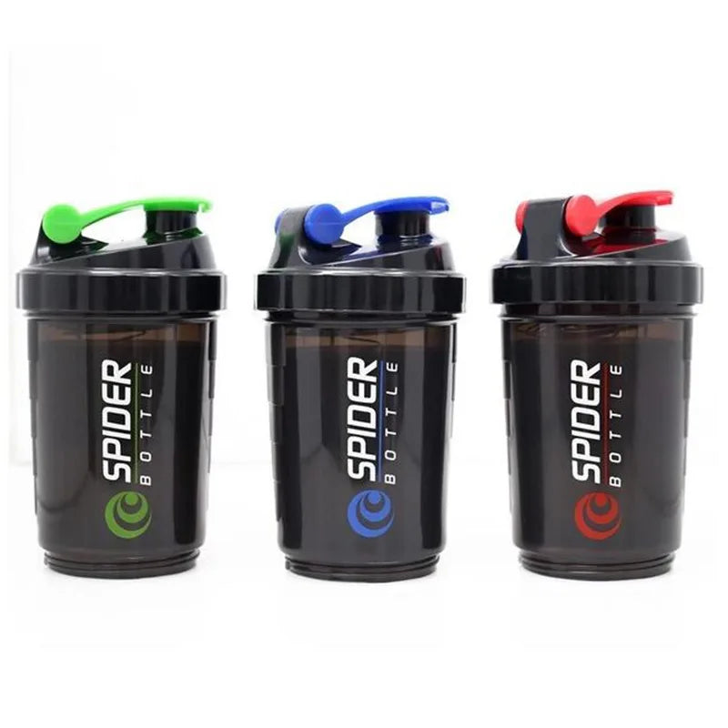 3 Layers Shaker Protein Bottle Powder Shake Cup Large Capacity Water Bottle Plastic Mixing Cup Body-Building Exercise Bottle Zen fit plus