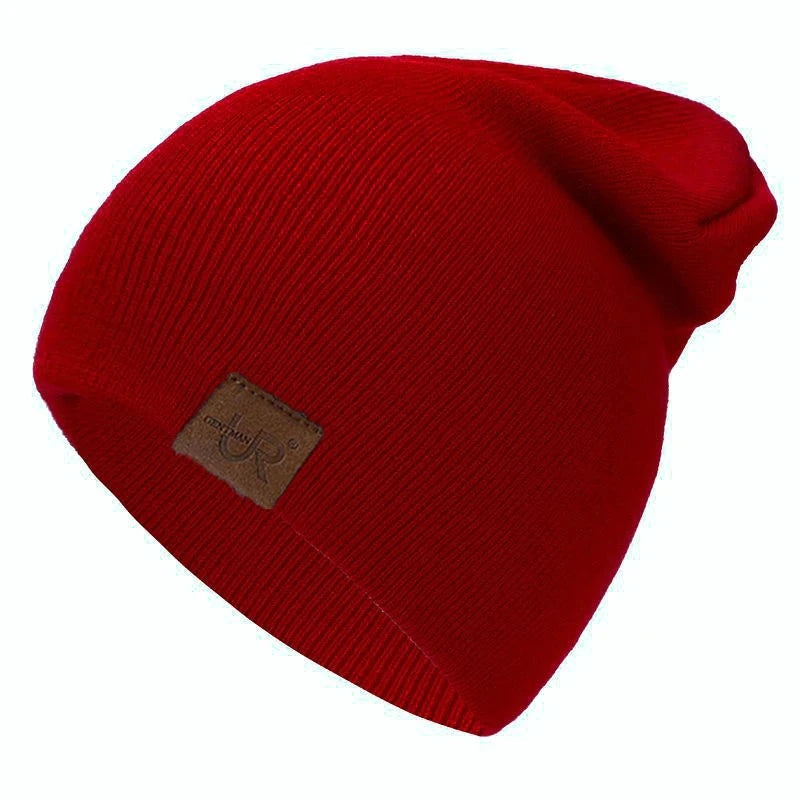 Unisex Beanie Hat URGENTMAN Casual Beanie For Men & Women Warm Soft Knitted Hat Stylish Plain Daily Winter Hat Zen Fit Plus