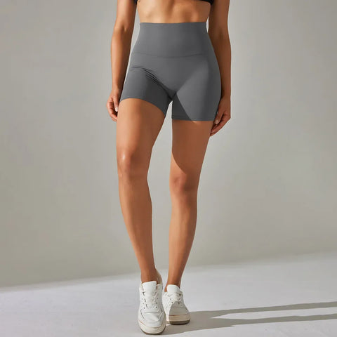 Yoga Shorts Women Fitness Shorts Running Cycling Shorts Breathable Sports Leggings High Waist Summer Workout Gym Shorts - Zen Fit Plus