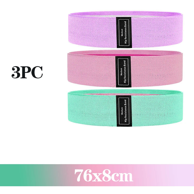 Fitness Resistance Band Buttocks Expansion Fitness Cloth Rubber Band Elastic Workout Suitable For Home Exercise Sport Equipment Zen fit plus