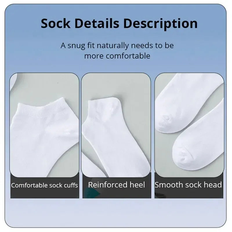 Unisex Casual Boat Socks | Thin, Breathable & Comfy | Anti-Odor, Sweat-Absorbing | Low Cut Ankle Socks for Men & Women - Zen Fit Plus