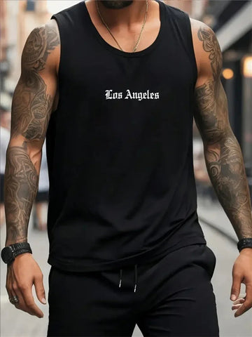 Summer New Trend Men's Pull-Over Crew Neck Vest Mesh Fitness Breathable Vest Blazer Men's Quick Drying Sweat Absorption T-Shirt Zen fit plus