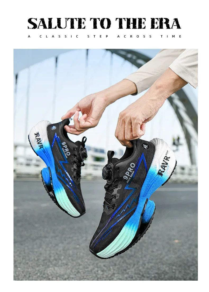 2025 New Men's Running Shoes Cushioning Carbon Plate Racing Marathon Athletic Shoes Comfortable Non-slip Sports Tennis Shoes - Zen Fit Plus