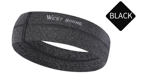 WEST BIKING Sports Headband Anti-slip Sweat Absorbing Elastic Sweatband Quick Dry Men Women Running Fitness Gym Cycling Headwear - Zen Fit Plus