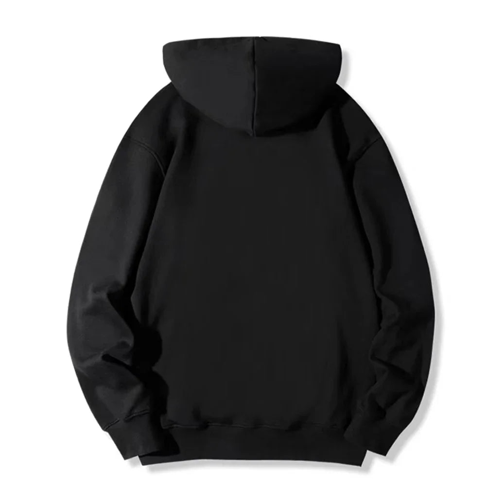 Men's Fleece Zip Up Hoodies Running Sports Sweatshirts Fashion Women Classic Casual Zipper Jackets Y2k Coats Hip Hop Streetwear Zen fit plus
