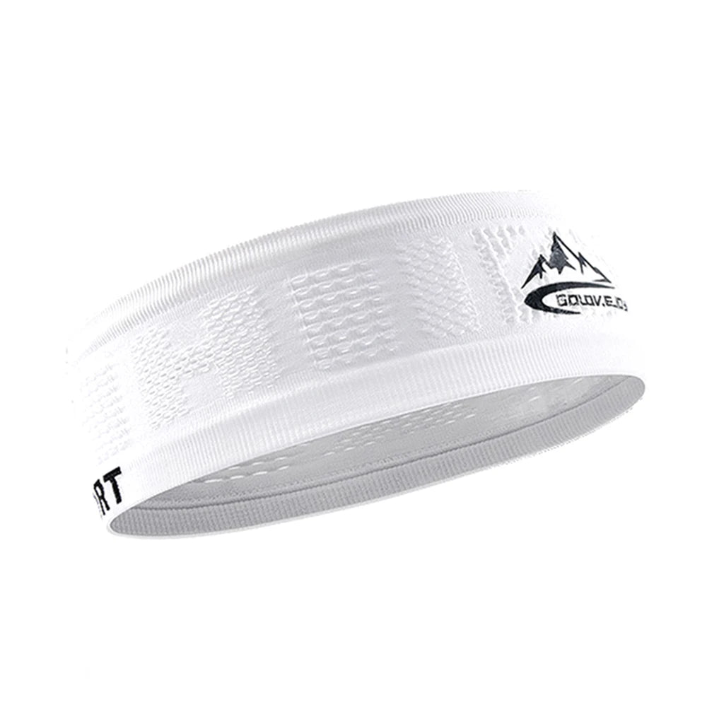 Sports Headband Cycling Headwear Men Women Elastic No Slip Band Basketball Gym Fitness Tennis Sun Protection Hat Unisex Zen fit plus