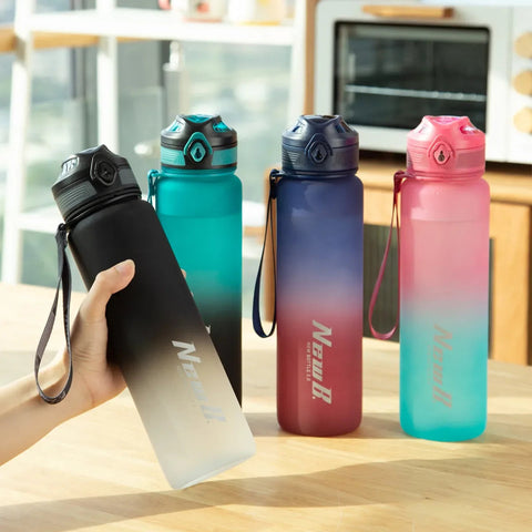 1000ml/1500ml High Quality Tritan Material Water Bottle Portable Durable Gym Fitness Outdoor Sport Drinking Bottle Zen fit plus
