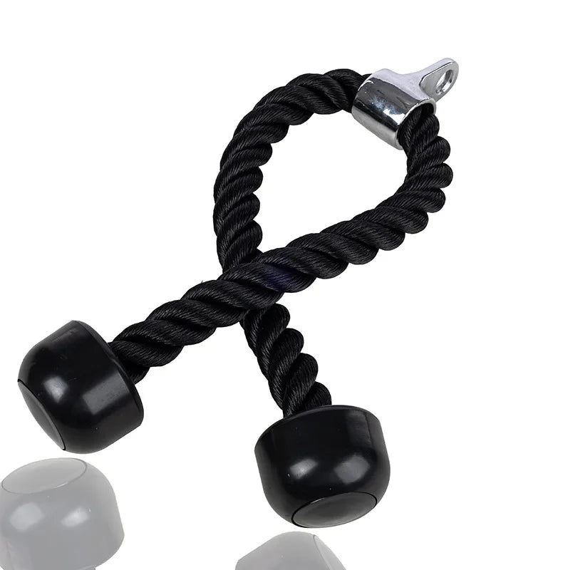 Tricep Rope for Push Pull Down Exercises Arm Muscle Resistance Bands for Body Building Strength Training Zen fit plus
