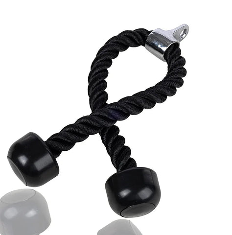 Tricep Rope for Push Pull Down Exercises Arm Muscle Resistance Bands for Body Building Strength Training Zen fit plus