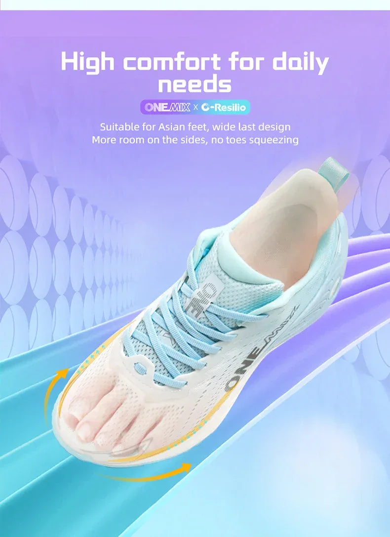 Onemix New Color Male Racing Breathable Cushioning Non-Slip Summer Jogging Shoes Men Lightweight Women Gym Shoes Outdoor Shoes - Zen Fit Plus