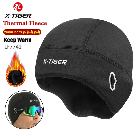 X-TIGER Outdoor Sports Cycling Headwear Winter Windproof Cycling Headband Cap Keep Warm Fleece Bike Equipment Ear Warmer Zen fit plus