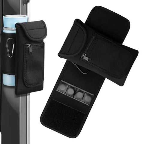 Magnetic Water Bottle Bag Portable Gym Bottle Pouch with Phone Holder Connect fitness equipment Essential fitness accessories Zen fit plus
