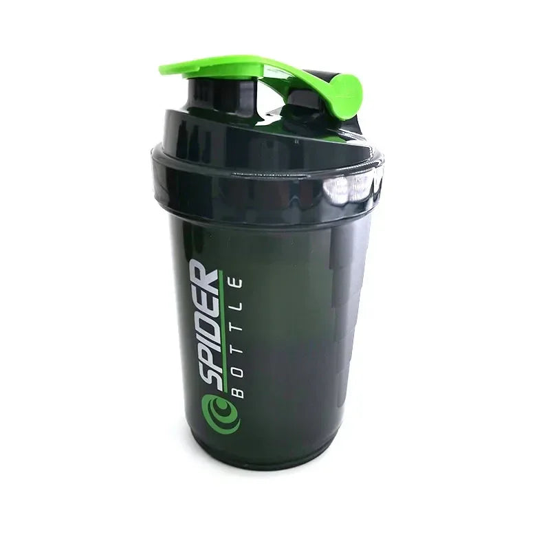 3 Layers Shaker Protein Bottle Powder Shake Cup Large Capacity Water Bottle Plastic Mixing Cup Body-Building Exercise Bottle - Zen Fit Plus