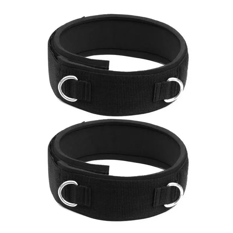Fitness Thigh Straps Adjustable D-Ring Ankle Straps For Gym Cable Machine Neoprene Padded Leg Cuffs Strength Training Equipments Zen fit plus