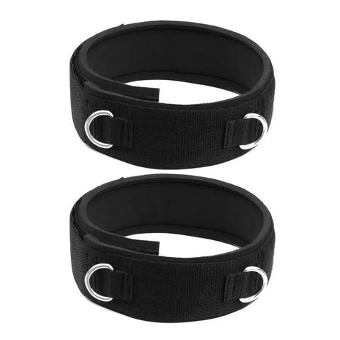 Fitness Thigh Straps Adjustable D-Ring Ankle Straps For Gym Cable Machine Neoprene Padded Leg Cuffs Strength Training Equipments Zen fit plus