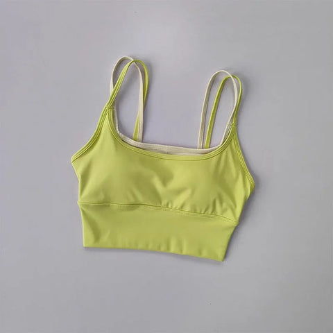 Shockproof Sports Bra for Women Slim Elastic Fitness Underwear  Gym Breathable Yoga Crop Top Sportswear Zen fit plus