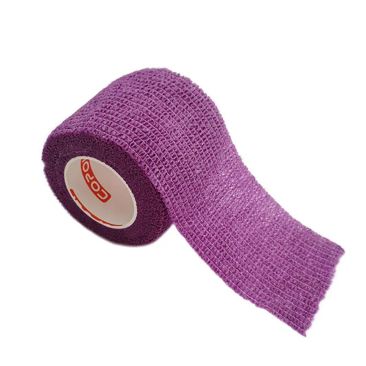 16 Colors 2.5/5/10/15cm Colorful Self Adhesive Bandages Elastic Athletic Gym Tape Elastoplast Sports Protection Ankle Palm Knee Zen fit plus