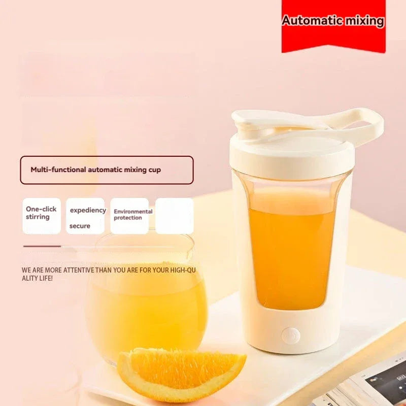 Electric Protein Shaker Bottle Mixing cup Automatic Self Stirring Mug Coffee Milk Cup Portable Blender Sports Fitness Kettle 35 - Zen Fit Plus