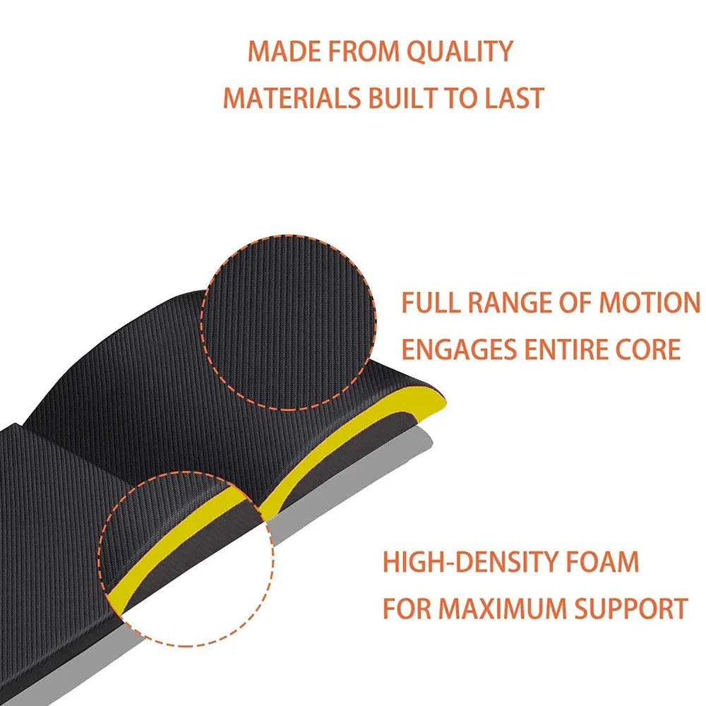 Tailbone Protector Sit Up Mat The Original Abdominal Core Trainer Mat for Full Range of Motion Sit ups Crunches and Ab Workouts - Zen Fit Plus