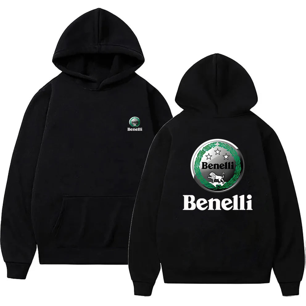 2024 New Benelli TRK 502X MOTORCYCLE Men Oversize Hoodie Male Pullover Loose Top Brand Casual High Quality Sweatshirts Tracksuit Zen fit plus