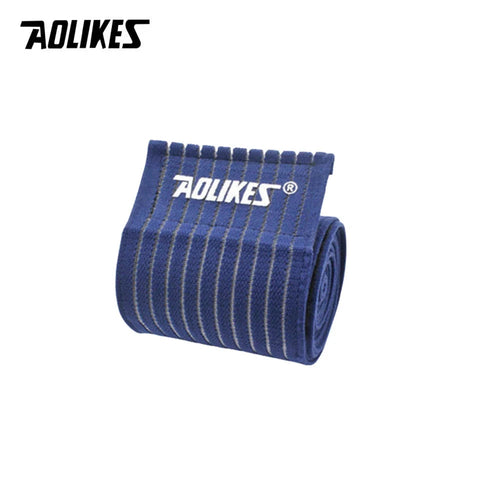 AOLIKES 1PC 40-180cm Compression Bandage Protector Knee Support Brace Sports Elastic Elbow Straps Leg Bands Bandage Workout Wrap Zen fit plus