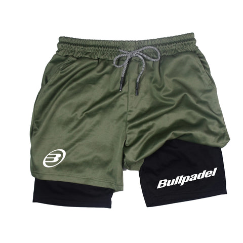 New Men's Sport Shorts Summer Male Breathable Tennis Bullpadel Shorts Quick-Drying Badminton Trousers Outdoor Running Sportwear Zen fit plus
