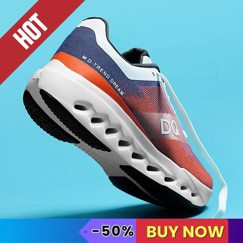 MAX Sports Running Shoes Men Marathon Breathable Comfortable Brand Trend Women Athletic Training Outdoor Sneakers Air Cushion