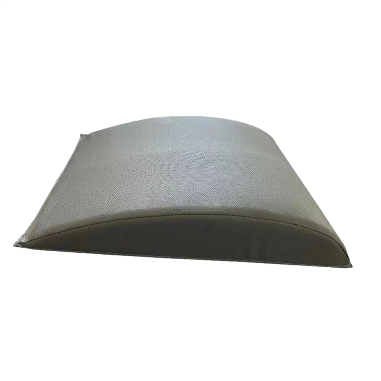 Ab Exercise Mat PU Leather Padded Abdominal Core Trainer Mat Curved Back Support Zen fit plus