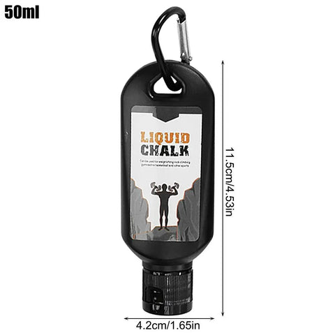 30/50/100ml Liquid Chalk Sports Magnesium Powder Fitness Weight Lifting Anti Slip Cream Grip WeightLifting Climbing Gym Sport Zen fit plus