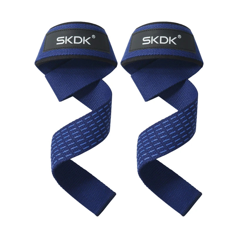 Weightlifting Straps 1 Pair Lifting Wrist Anti-Slip Silicone Strength Training Strap Deadlifts Crossfit Hand Grips Wrist Support Zen fit plus
