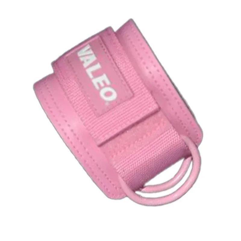 1Pcs Leather Fitness Ankle Straps Adjustable D-Ring Foot Support Cuffs Gym Leg Strength Workouts Pulley Buckle Sports Feet Guard Zen fit plus