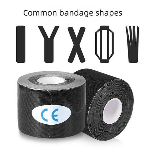 5cmx5m Kinesiology Elastoplast Tape Muscle Bandage Sports Cotton Elastic Adhesive Strain Injury Tape Knee Pain Relief Stickers Zen fit plus