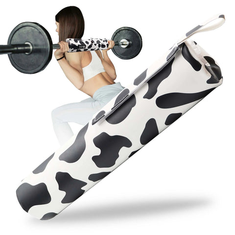 Hip Thrusts Barbell Squat Pad Non-Slip with Thick Foam PU Leather Padding Neck Shoulders Protective Gym Weightlifting Training Zen fit plus