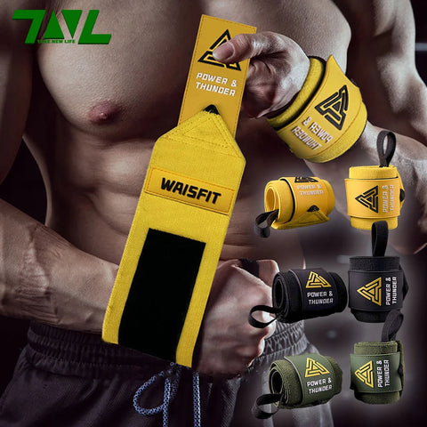 1 Pair Premium Wrist Support Fitness Wristbands Protect Your Wrist During GYM Workouts Ideal for Intense Bench Press Deadlift Zen fit plus